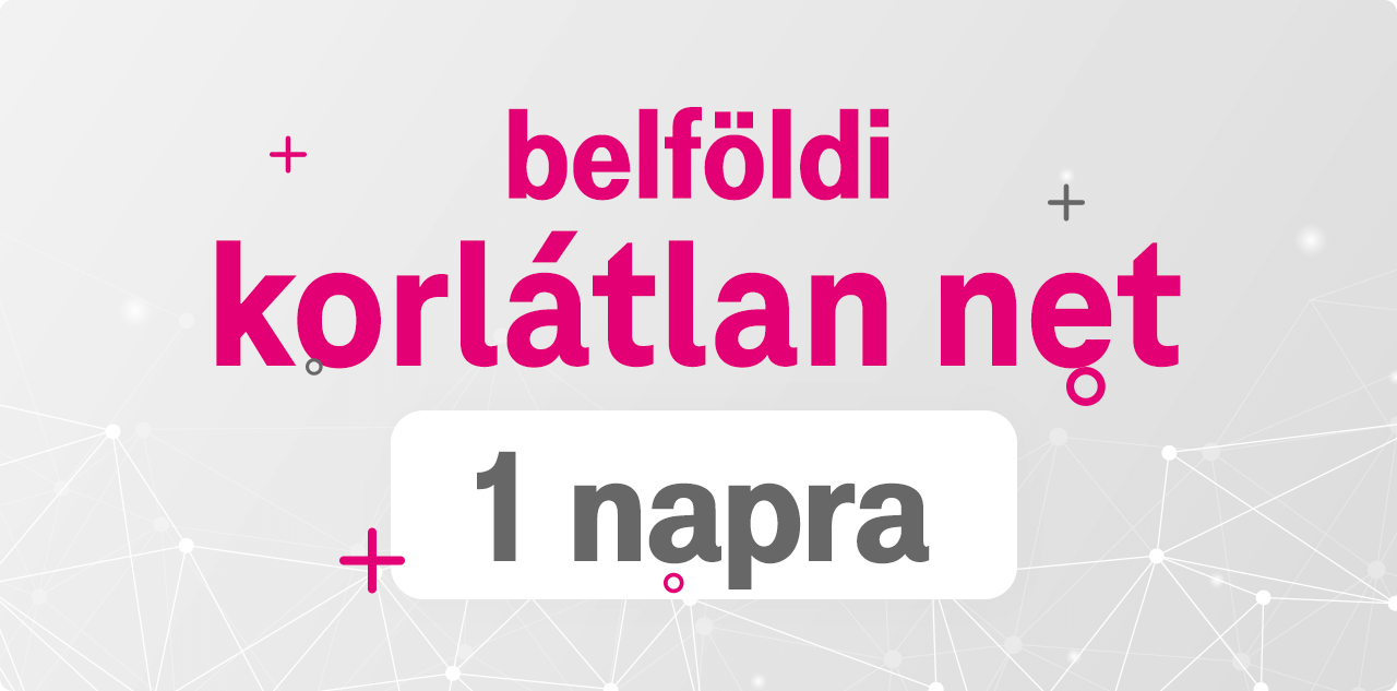 Belföldi korlátlan net 1 napra